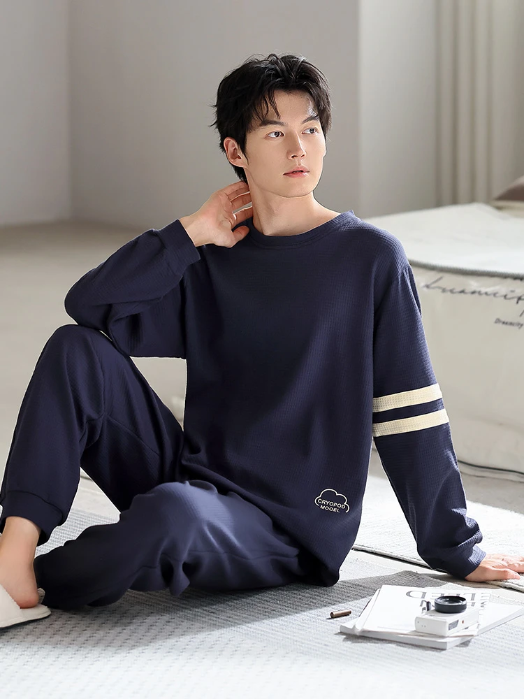 fdq男士秋冬季舒适家居服睡衣套装414764