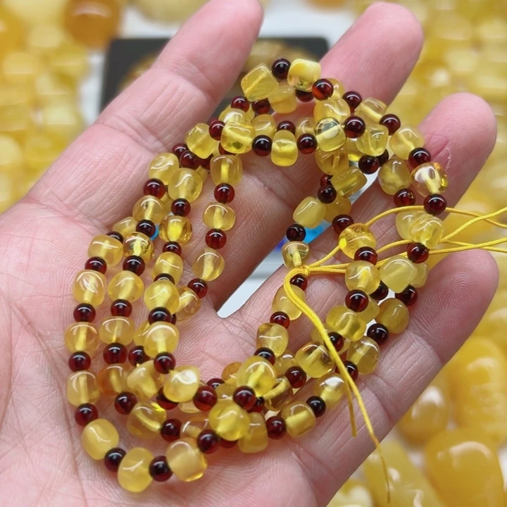 未镶嵌琥珀（矿物珀）裸石