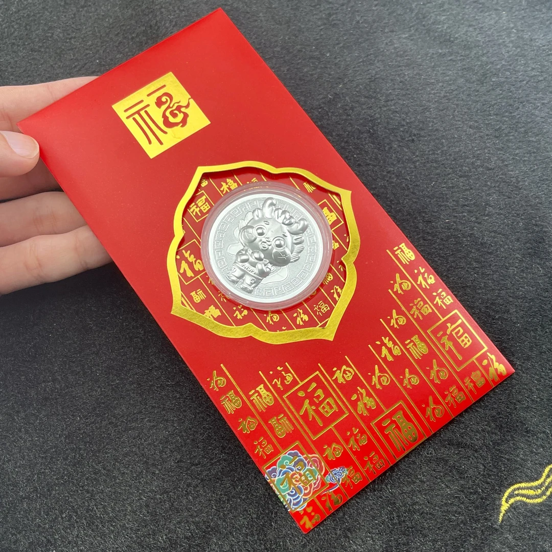 足银银制品 【玉氏甄选】足银龙宝宝 CANMD0039