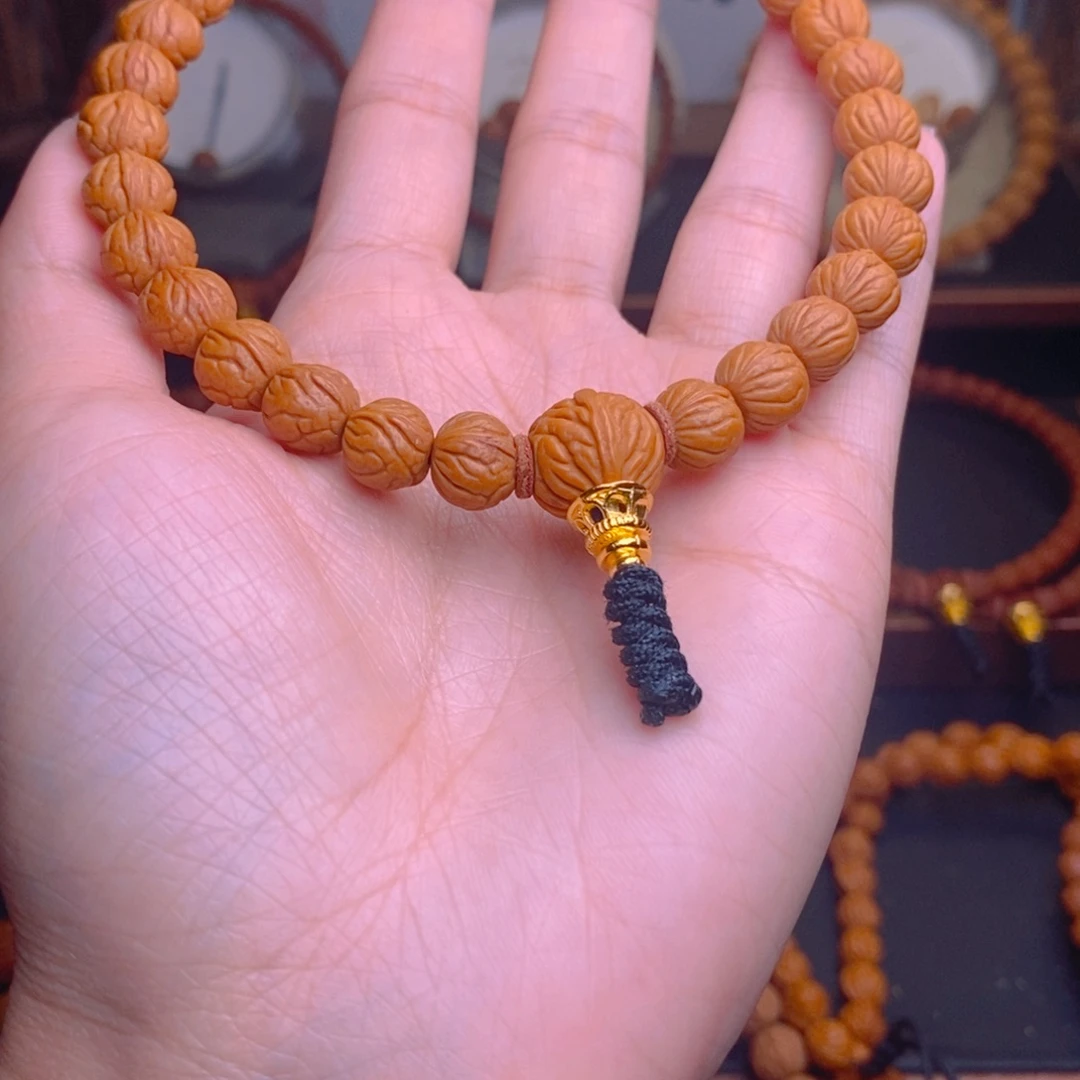 o***.桃核手串龙文桃核10