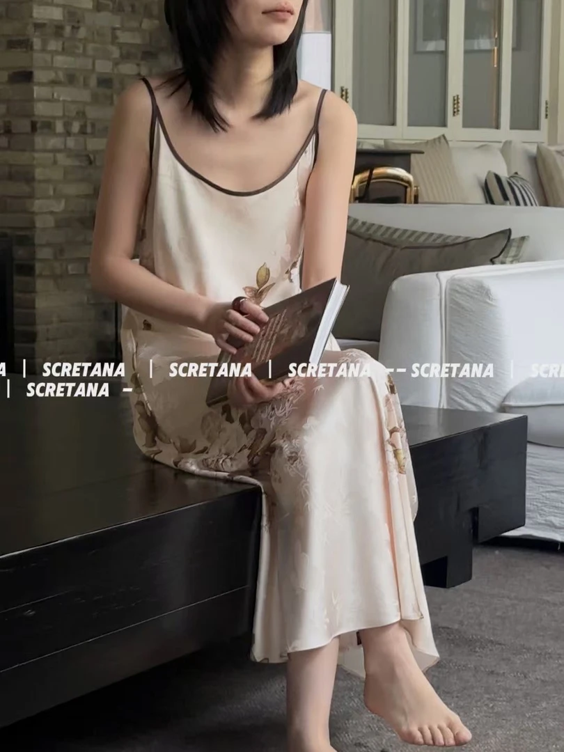 SCRETANA/安娜的秘密牡丹茶雾睡裙