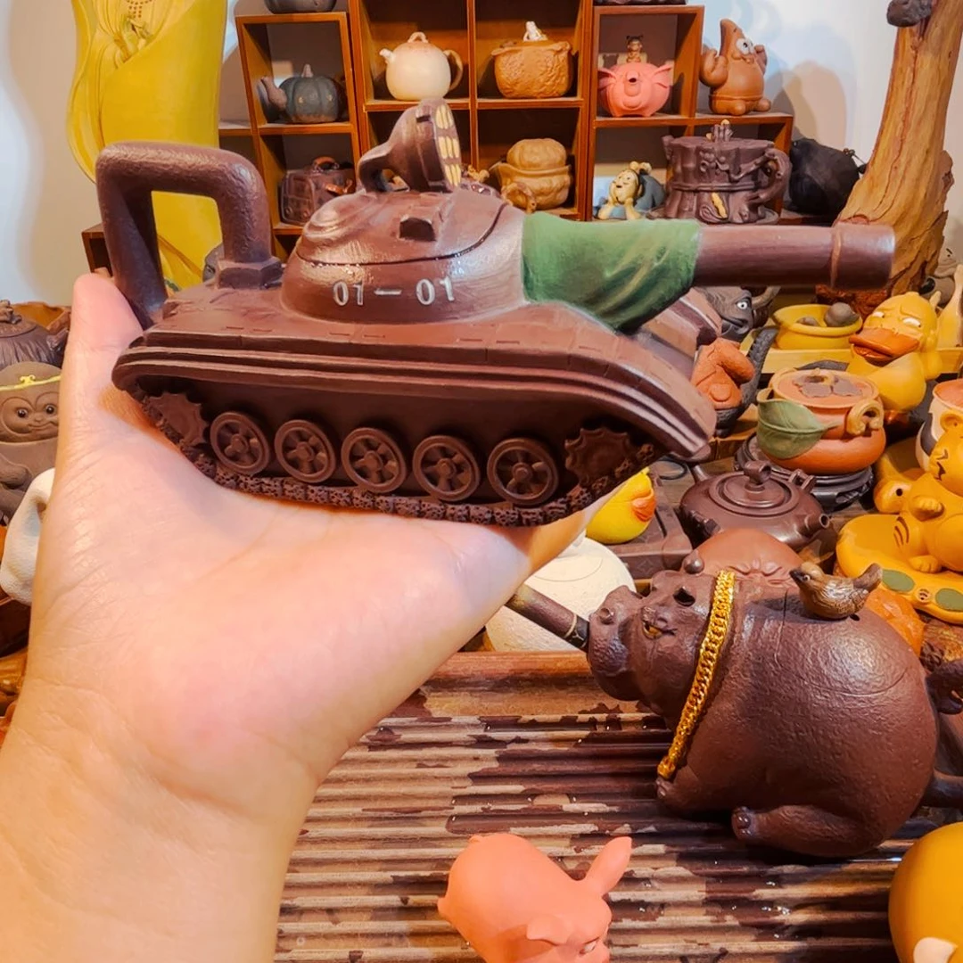 清***风茶壶紫砂纯手工制作过程就是
