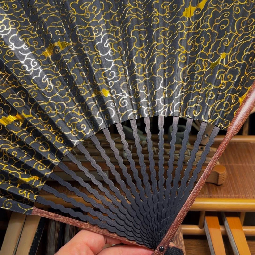 扇子芝麻粽龙鳞祥云金