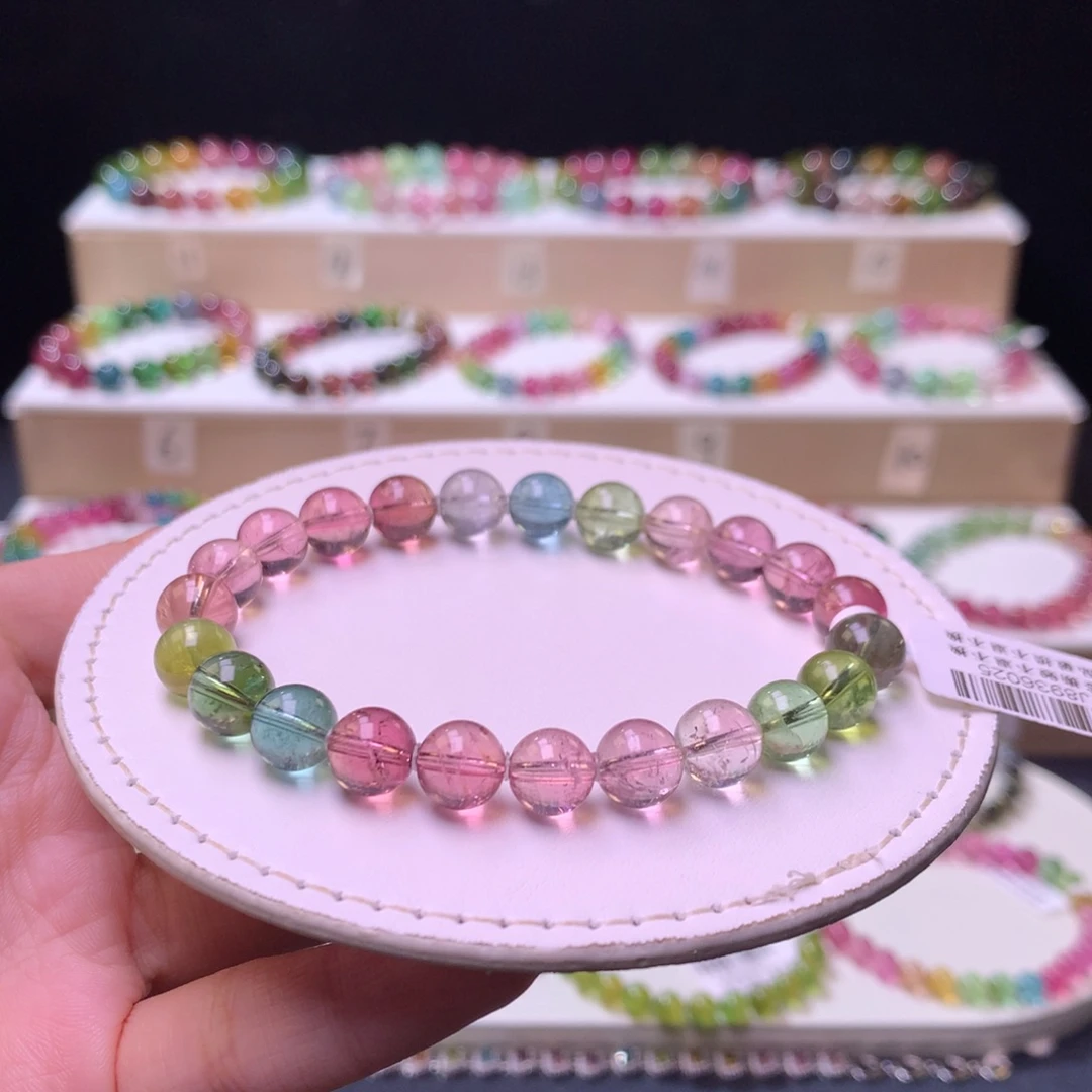 未镶嵌手链碧玺碧玺