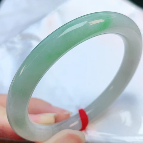未镶嵌手镯翡翠55圆条881258