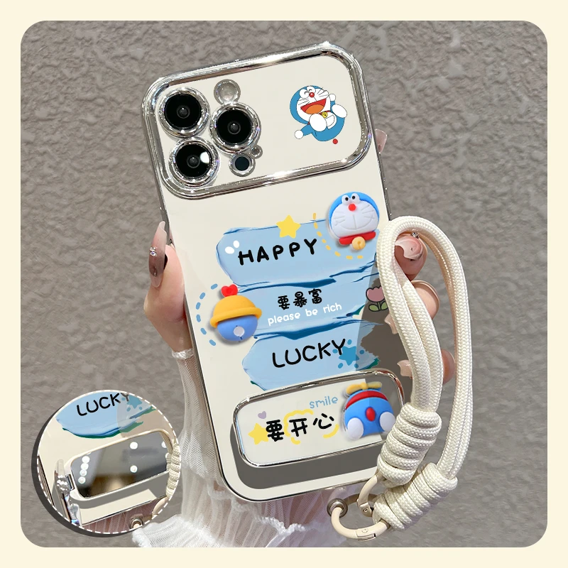 【苹果/华为/oppo/vivo/小米】适用开心可爱猫大视窗手机壳防摔可爱