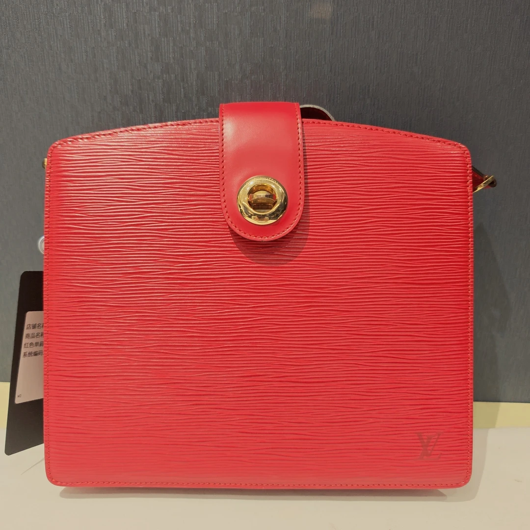 95新 LouisVuitton/路易威登 路易威登红色单肩包 yy1588 1258