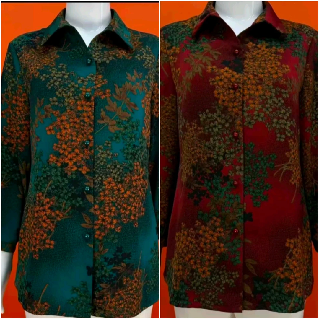 春夏休闲翻领衬衫【百搭开衫】春夏大码显瘦洋气网红夏季宽松印花款