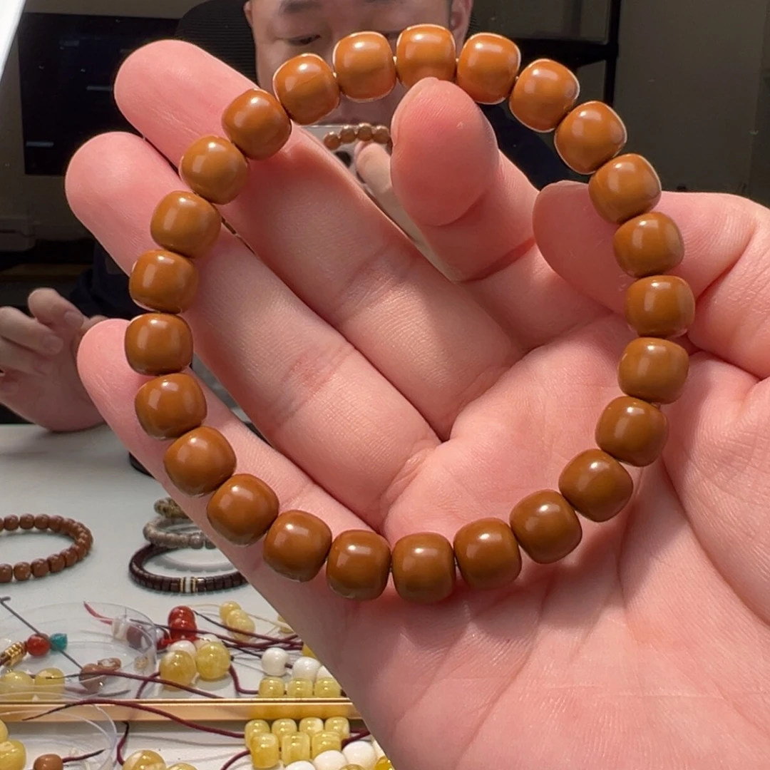 手串猴头核桃微色差