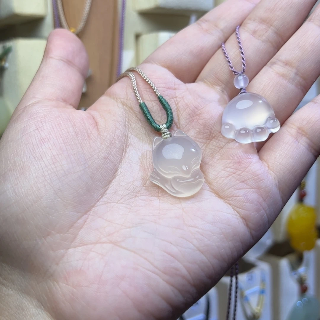 玛瑙/玉髓未镶嵌颈饰