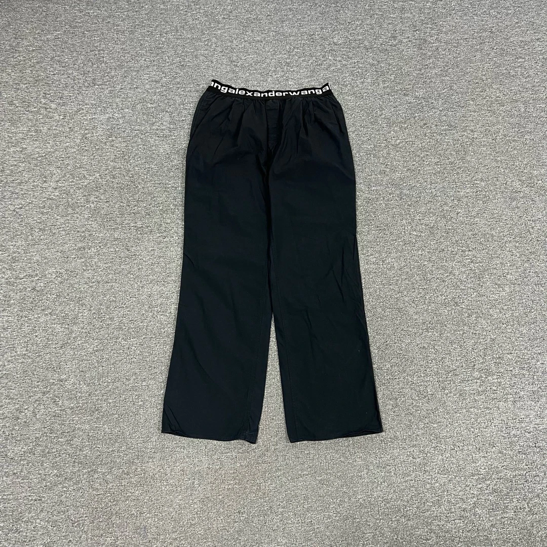 99新 AMIPARIS 亚历山大王 黑色 腰带logo 直筒裤 m码 99新