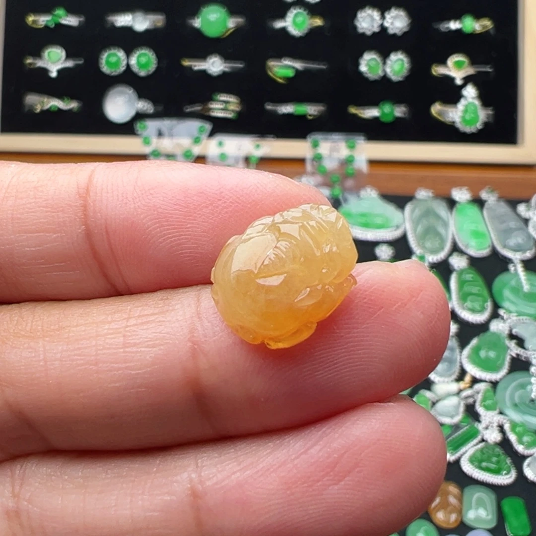 颈饰未镶嵌翡翠貔貅13.2