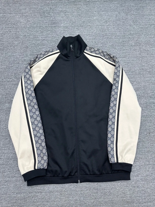 95新 GUCCI/古驰 s码 gucci蛇纹校服夹克 99新