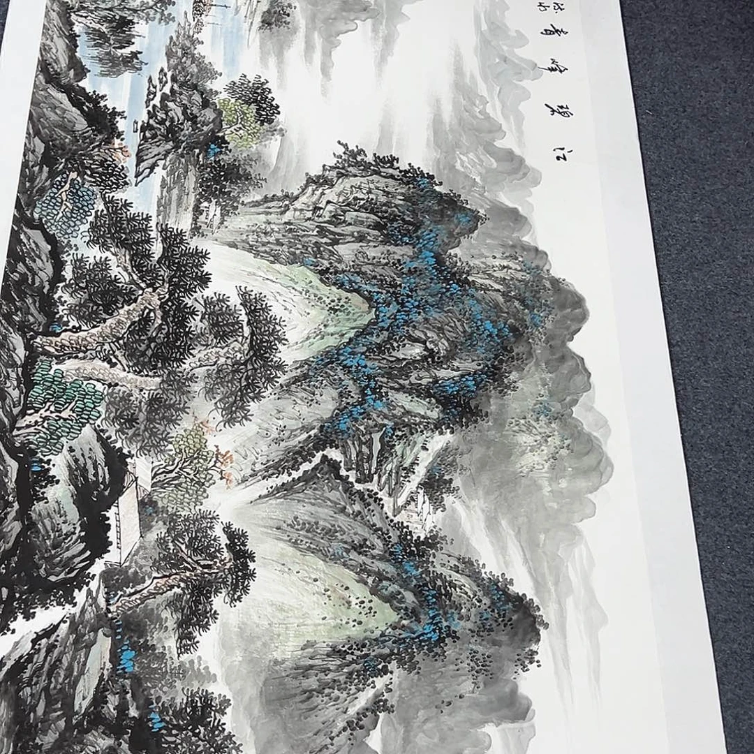 国画事事顺心如意万事如意万事