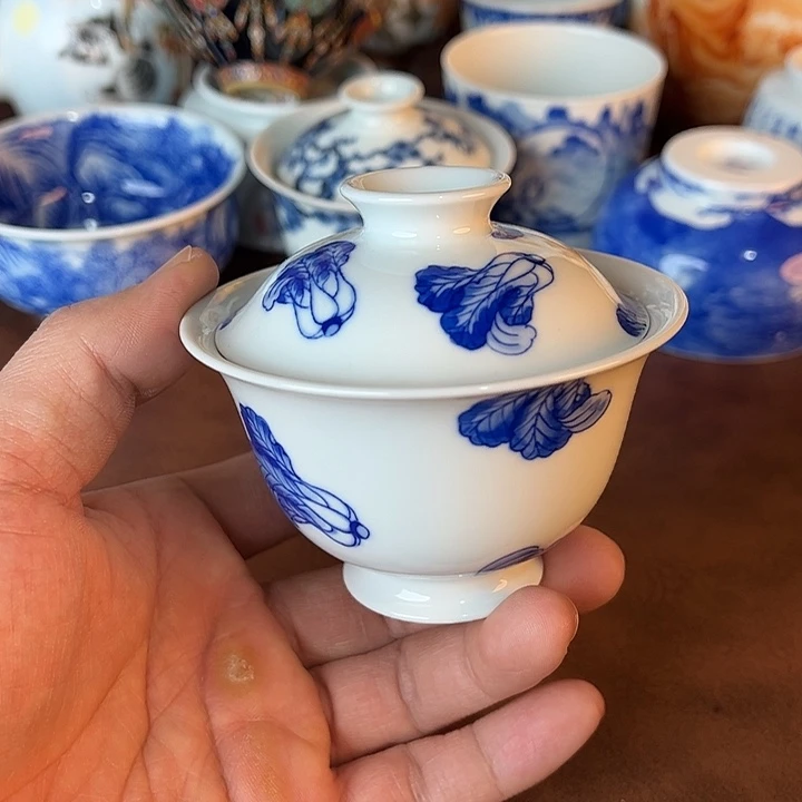 瓷片景德镇全手工手绘陶瓷