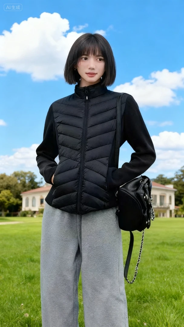 [直播专属福利】棉袄棉服外套瑜伽运动装小蛮腰夹棉户外内胆外穿