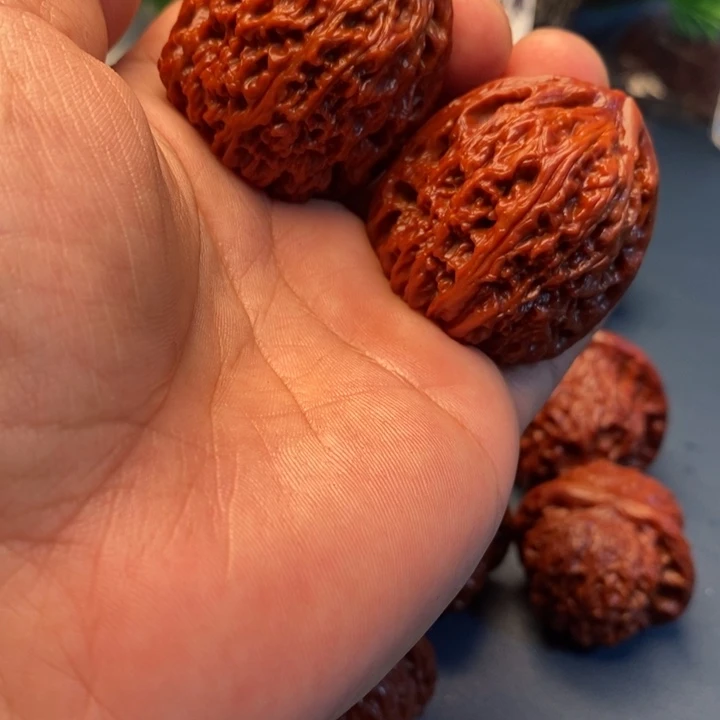 把件文玩核桃南江石2