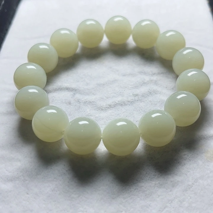 和田玉手串未镶嵌