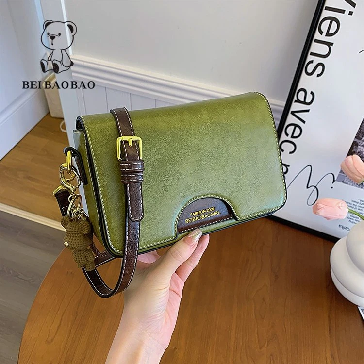 单根复古单肩腋下包都市简约网红纯色横式春夏斜挎包