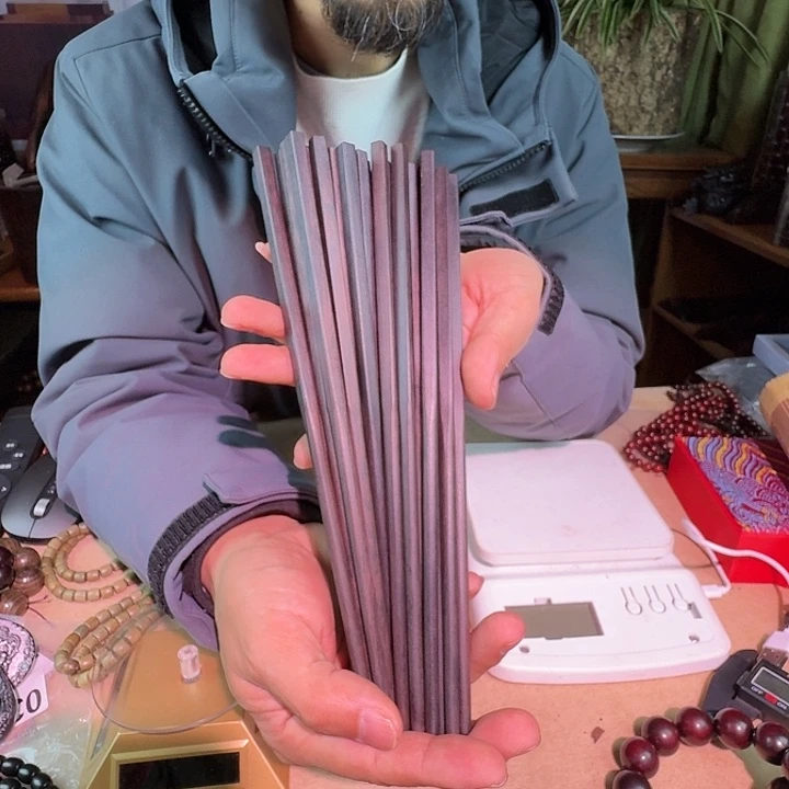 东非黑黄檀（紫光檀）方形10双