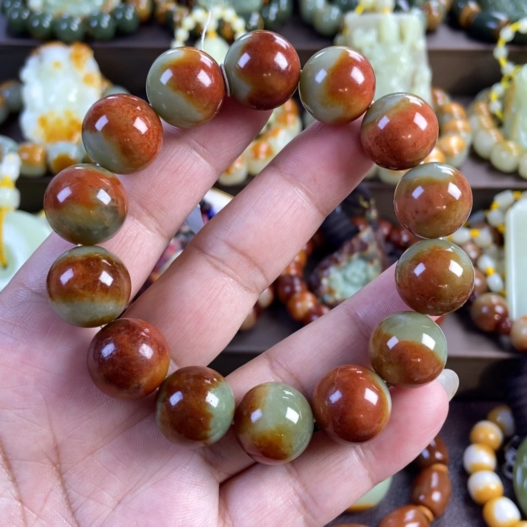 透闪石质玉未镶嵌手串