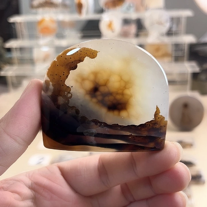 玛瑙/玉髓未镶嵌吊坠(不含链)