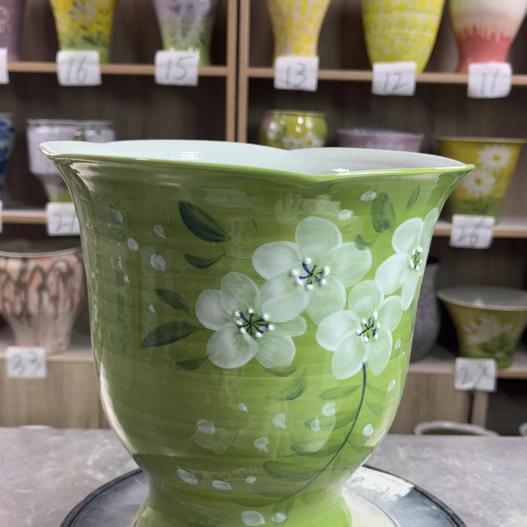 景德镇陶瓷花盆花盆