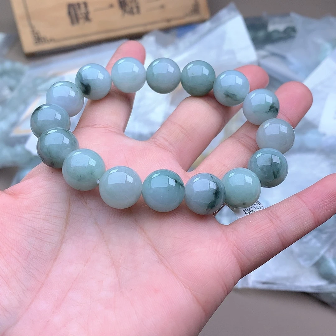 未镶嵌手串定制翡翠