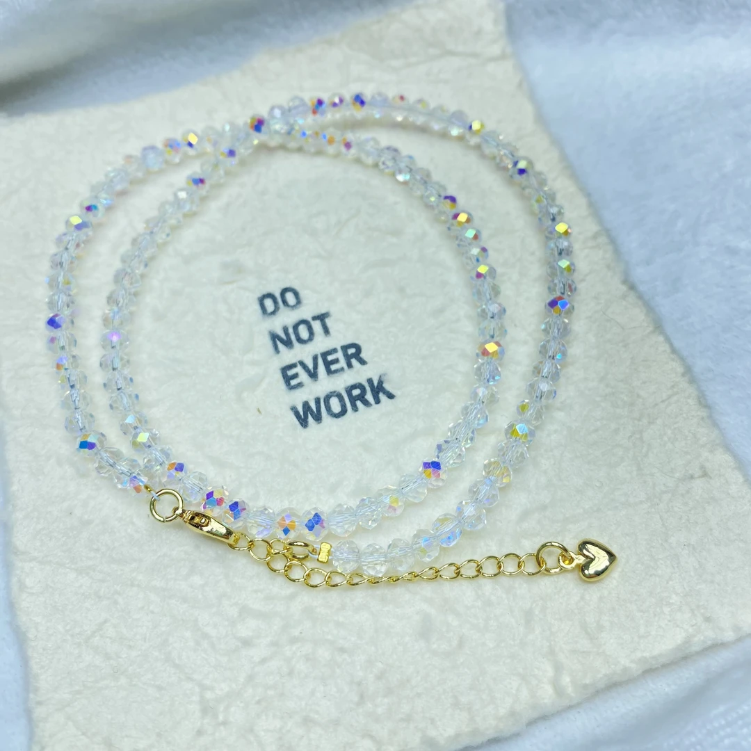 项链 P白色蹦迪珠项链多样性发一件45284