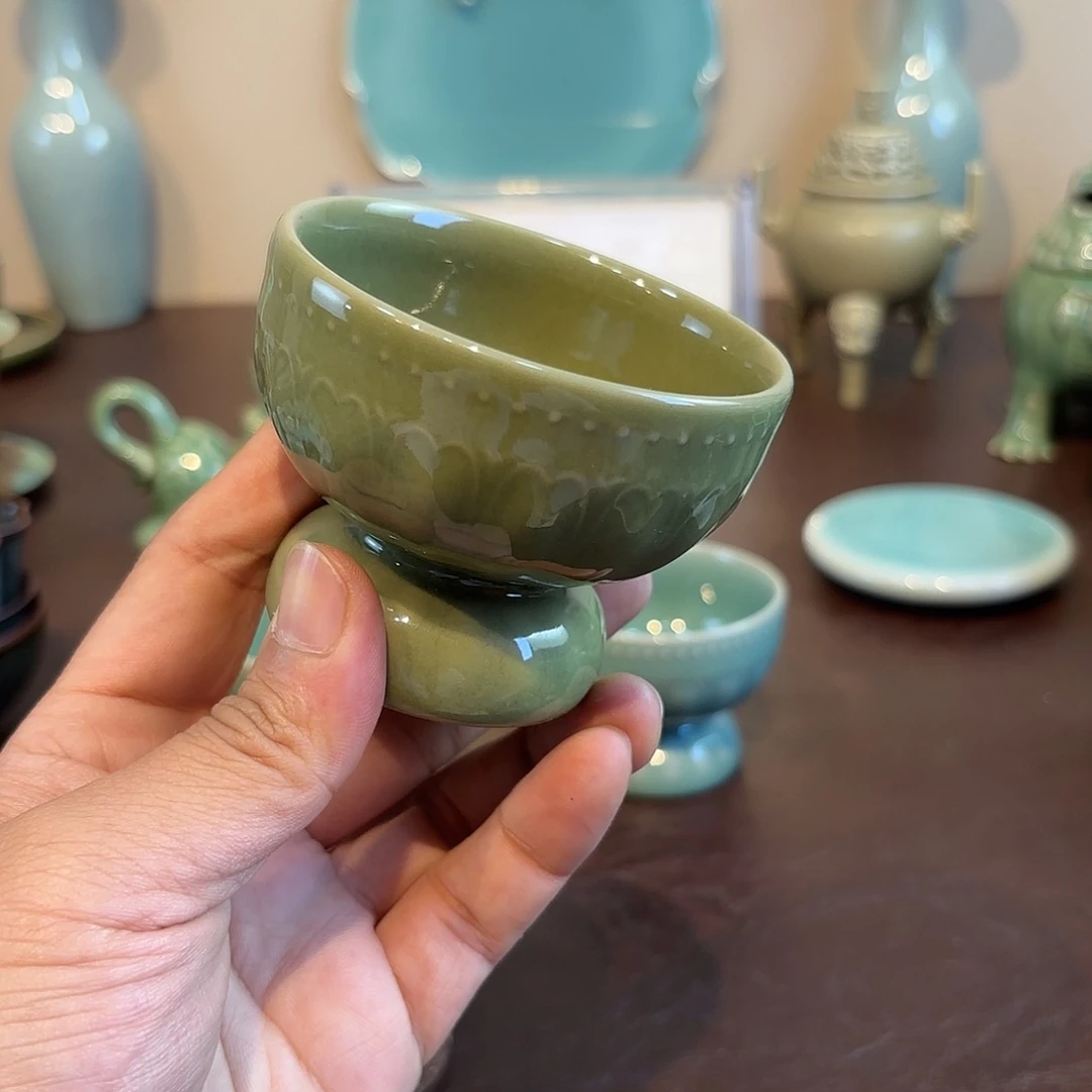 瓷片龙泉青瓷了我青瓷