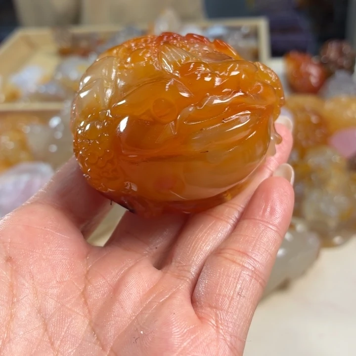 玛瑙/玉髓未镶嵌吊坠(不含链)