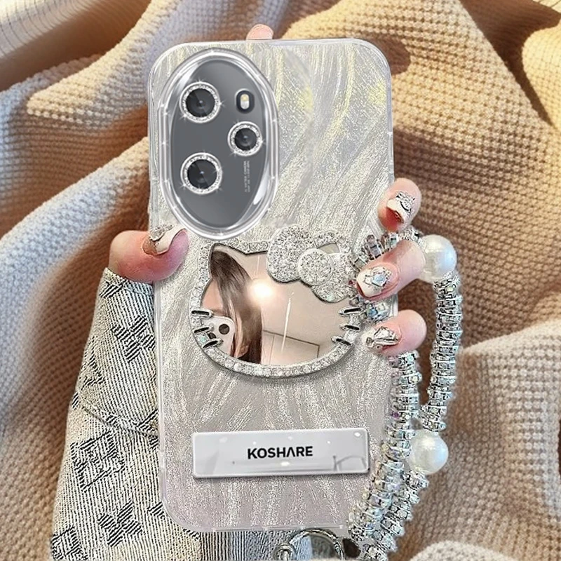 自带镜头膜华为荣耀100Pro手机壳MAA-AN10全包Honor100pro镶钻kt