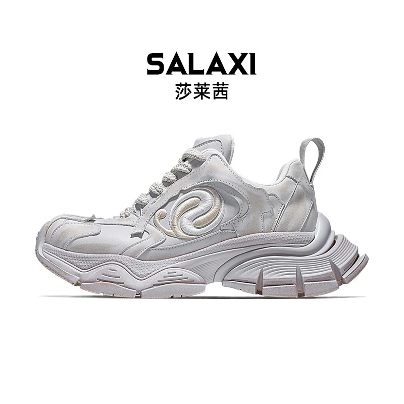 SALAXI/莎莱茜 2025秋季新品韩系轻便板鞋男女款舒适运动休闲鞋