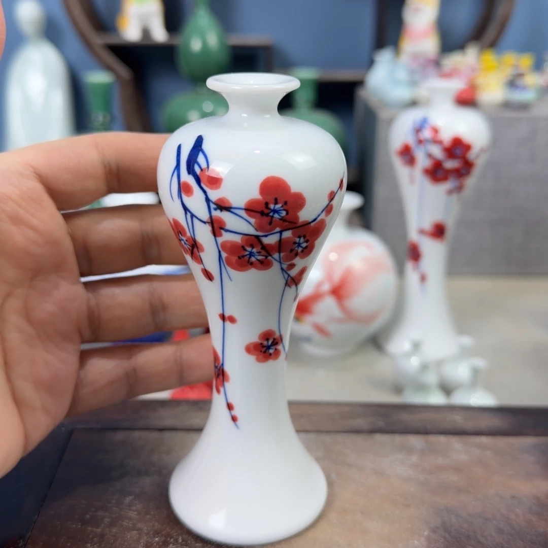 陶瓷手工小花器摆件