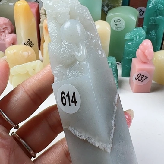 青田石印石淮****练印石章料……