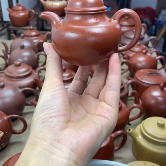 茶壶紫砂黄**年精工全手工制作