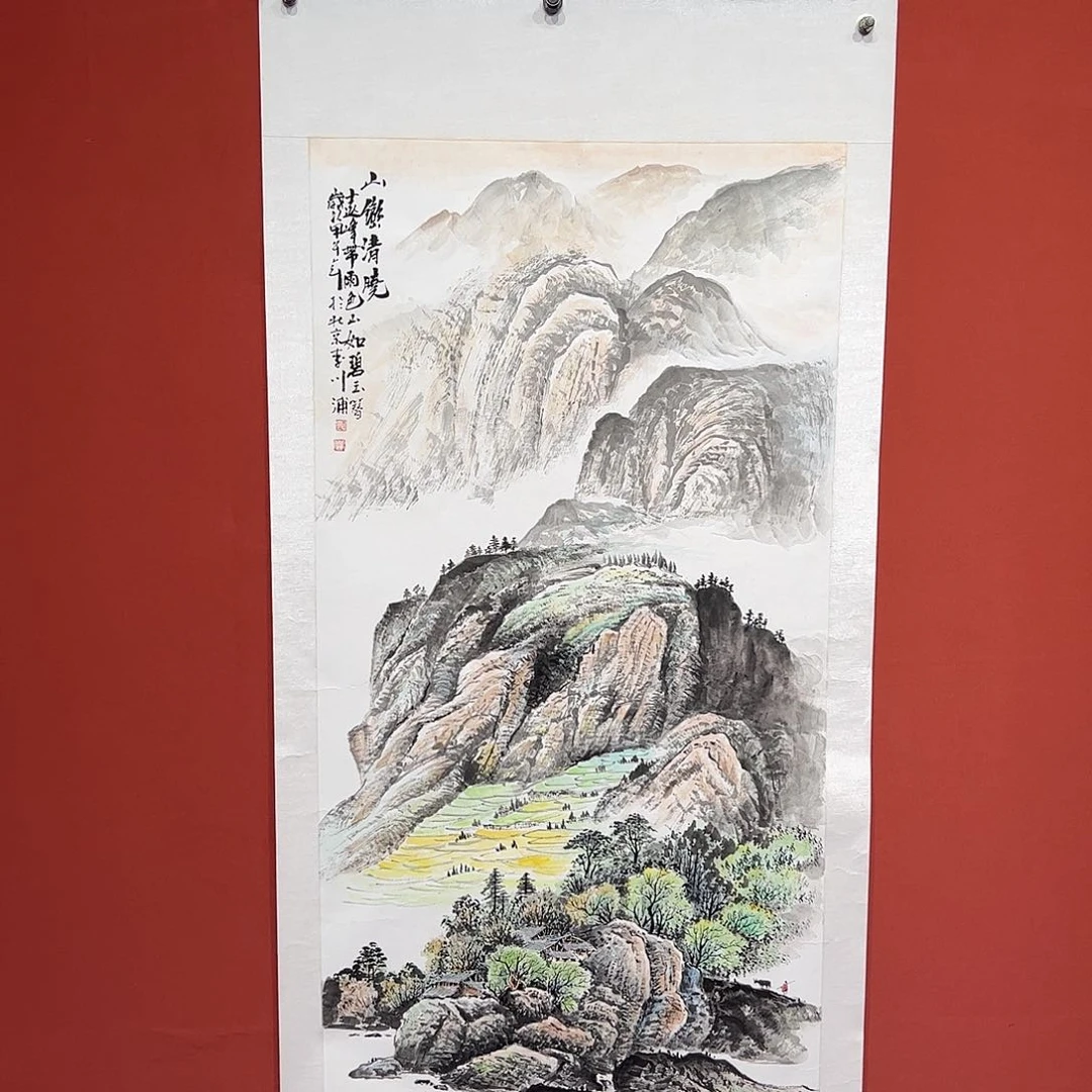 国画李川浦画家作品