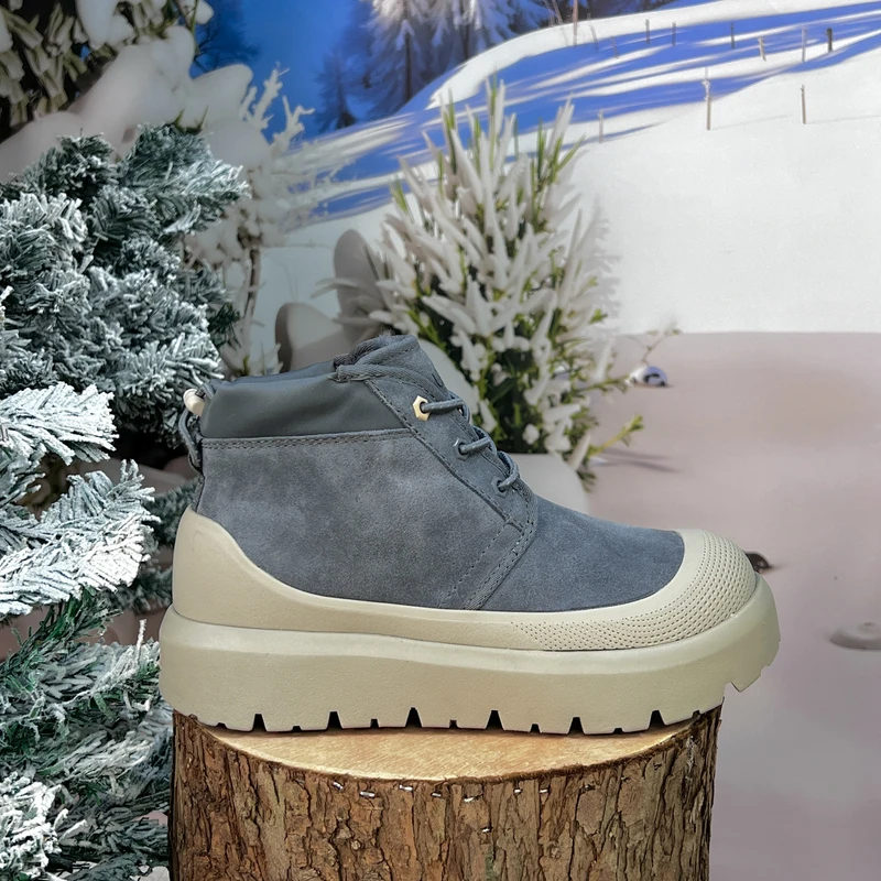 高帮-羊皮毛一体雪地靴—FL