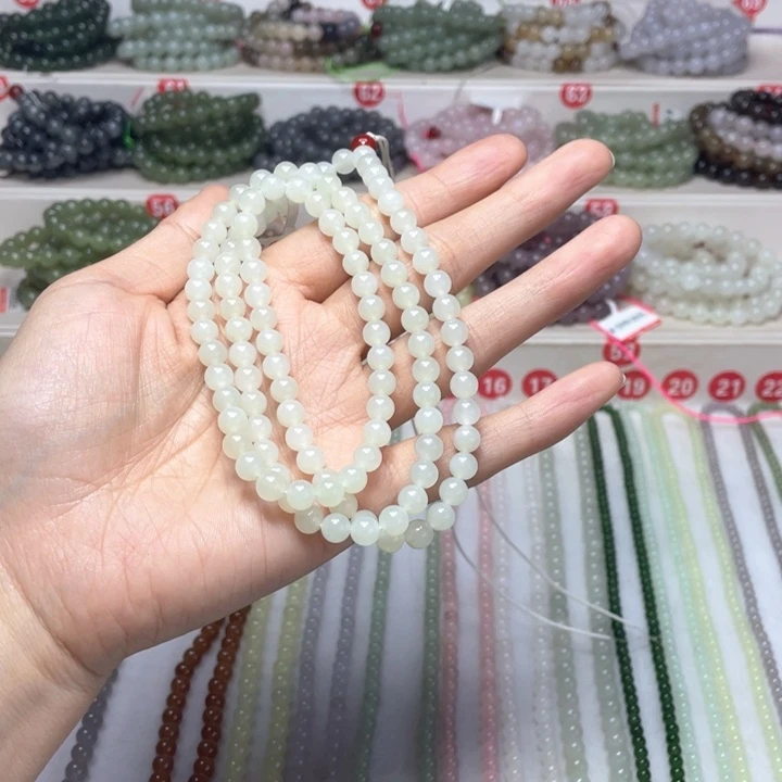 和田玉未镶嵌颈饰Y*n6m m