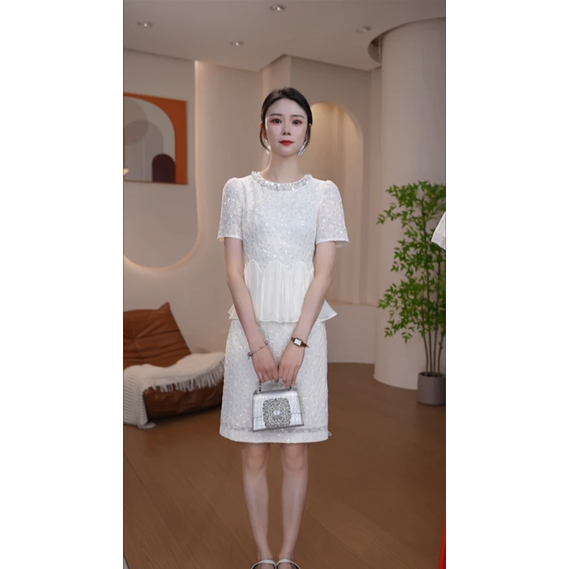 【语馨服饰】2062百搭显气质收腰连衣裙