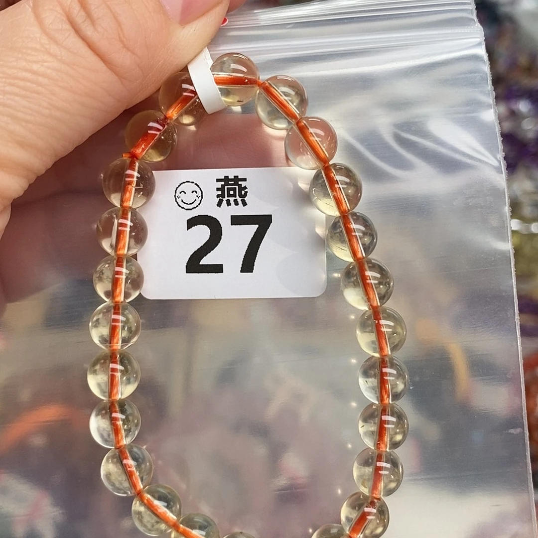 水晶手链未镶嵌多样性发一