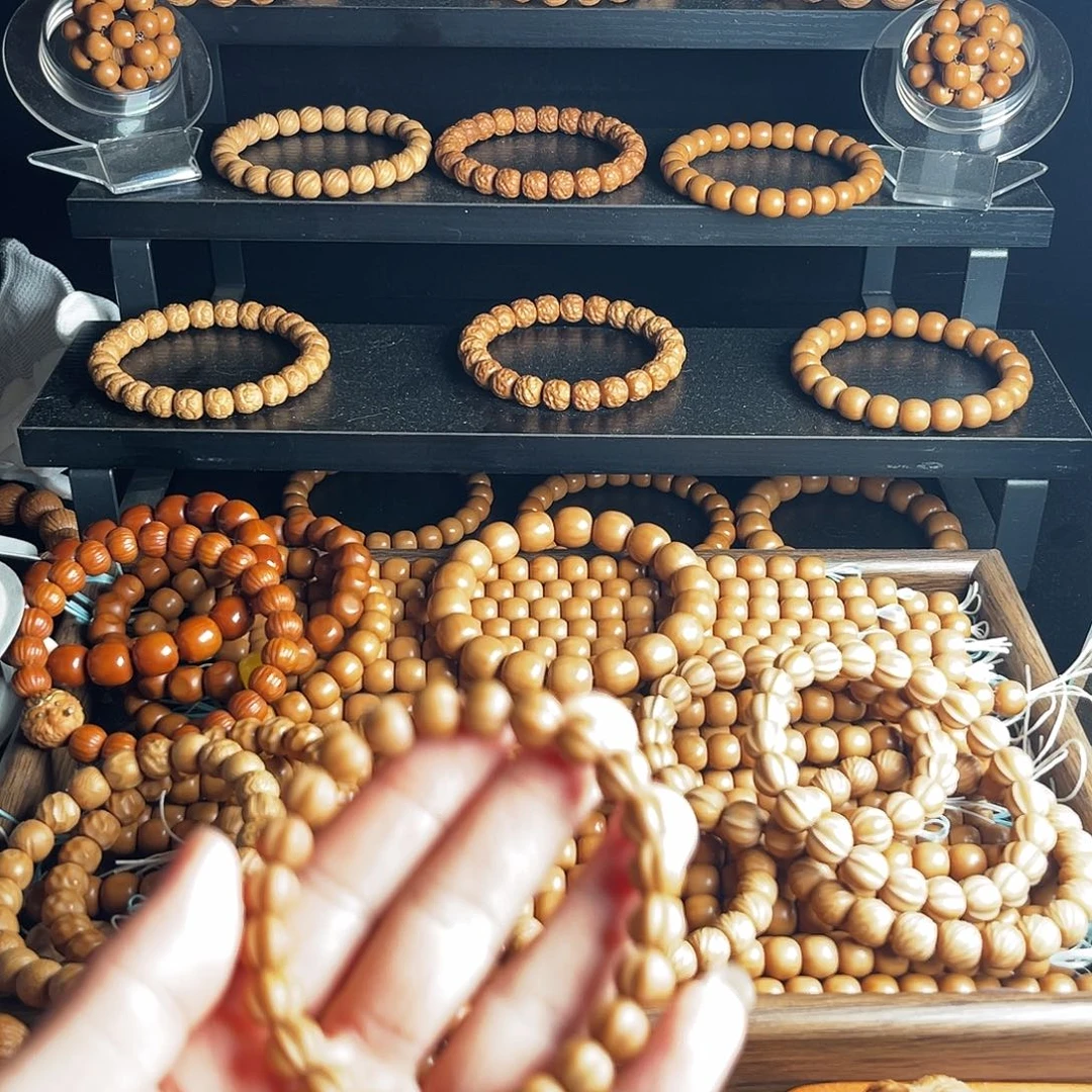 橄榄核手串/手链全品无瑕鲨鱼9➕