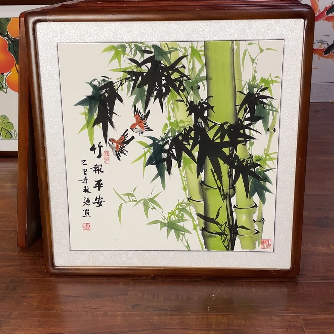 国画带框尺寸63*63厘米