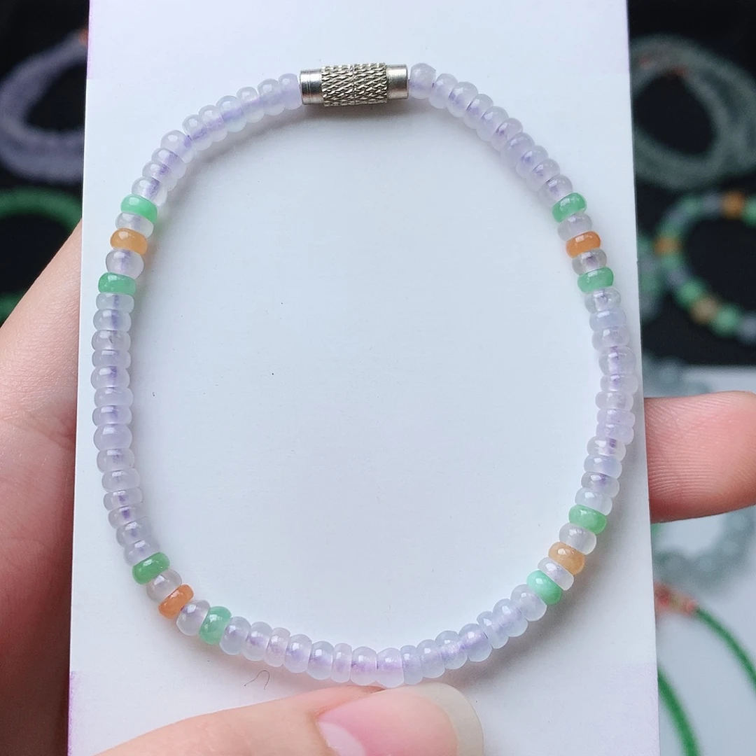 翡翠未镶嵌手链翡翠