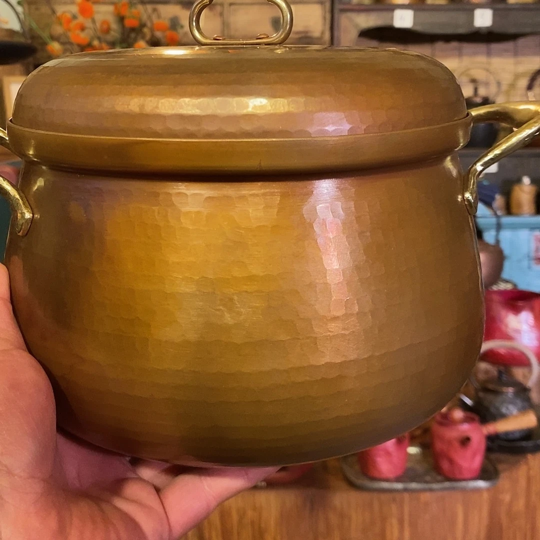可***可今语择物 紫铜大号煮茶