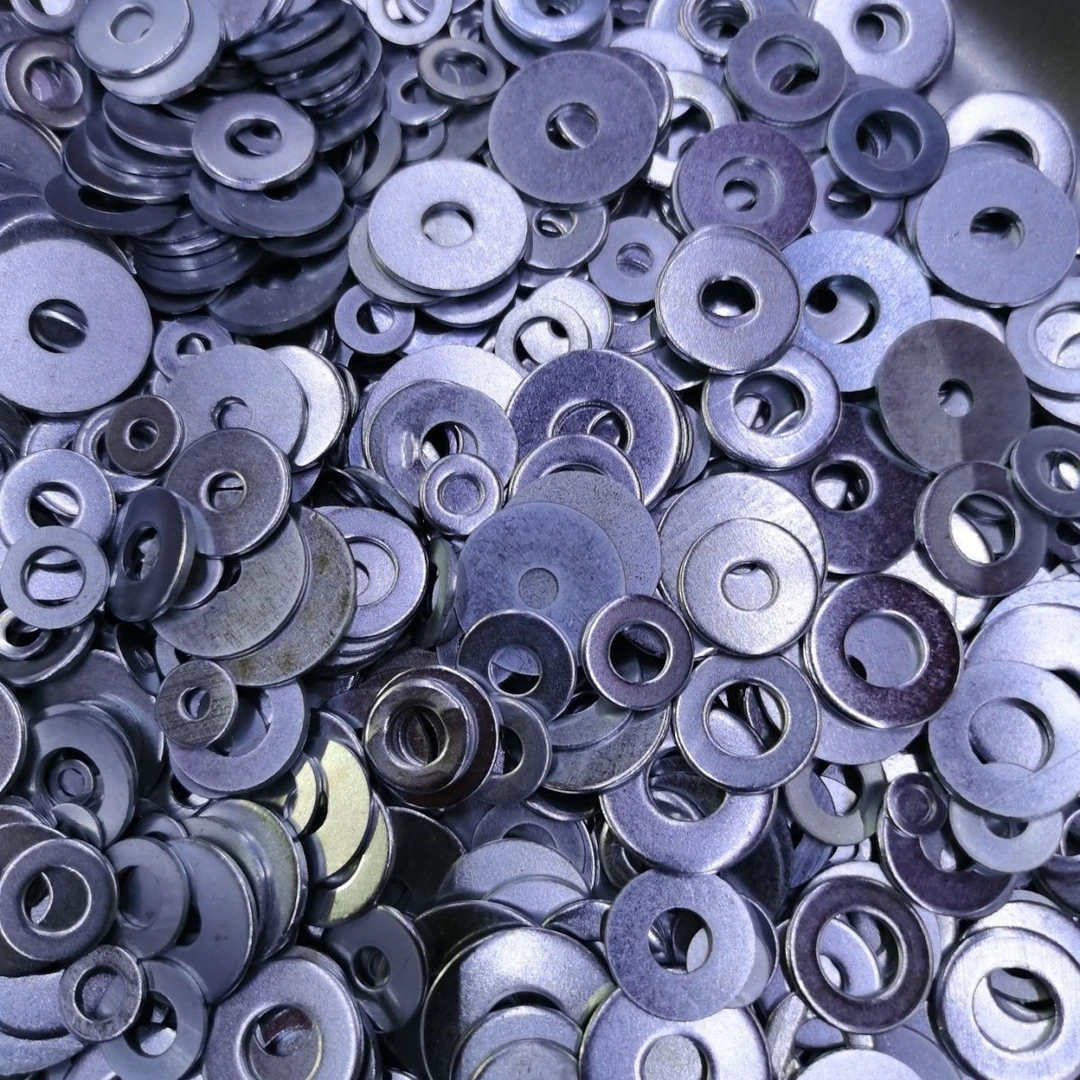 加厚平垫混装4.8级镀锌加厚6，8，10，12平垫多种规格适用不同螺丝