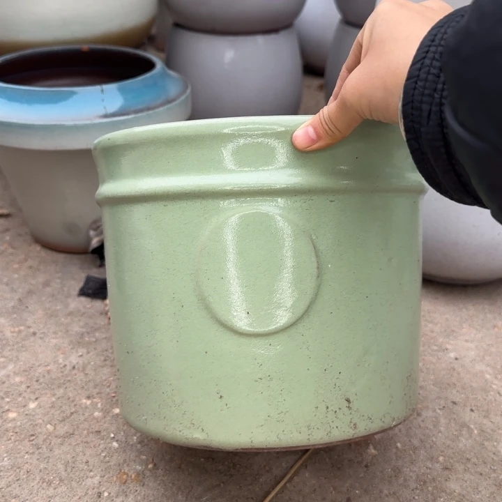 瑕疵花盆处理啦口22高20