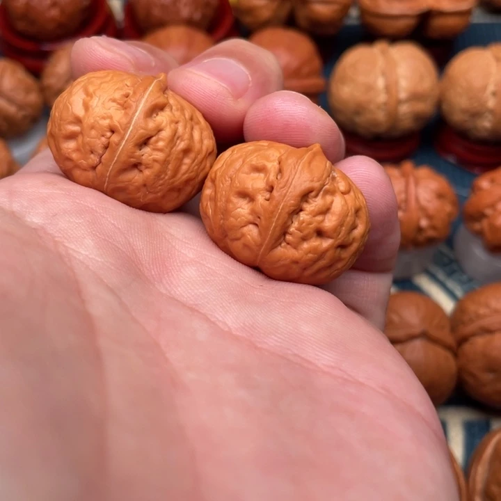 把件文玩核桃麒麟磨盘