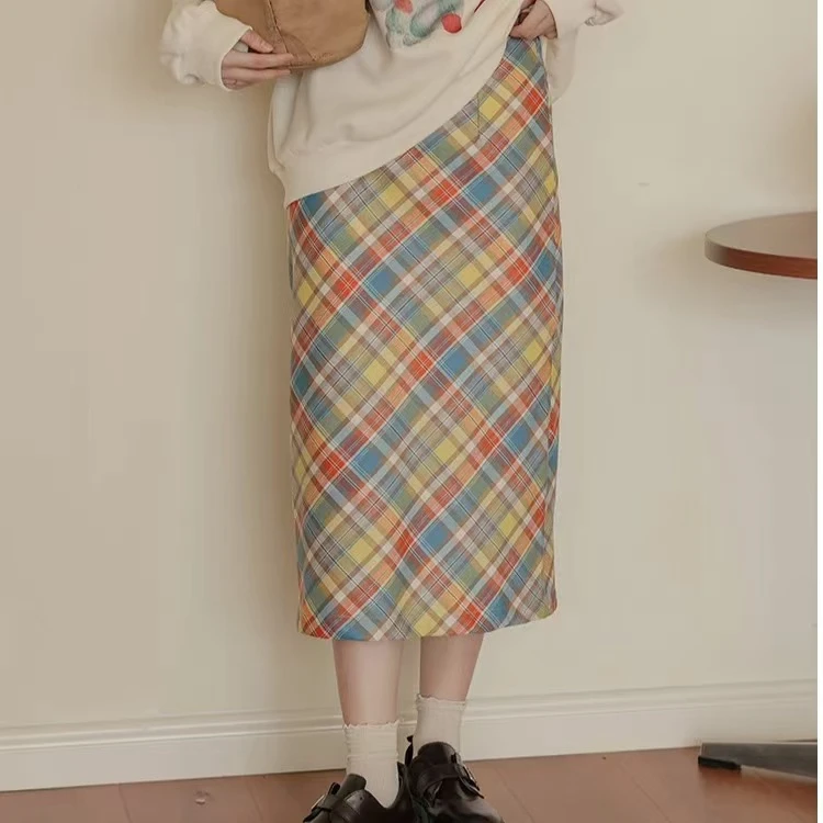 681半身裙遮肉显瘦洋气减龄气质