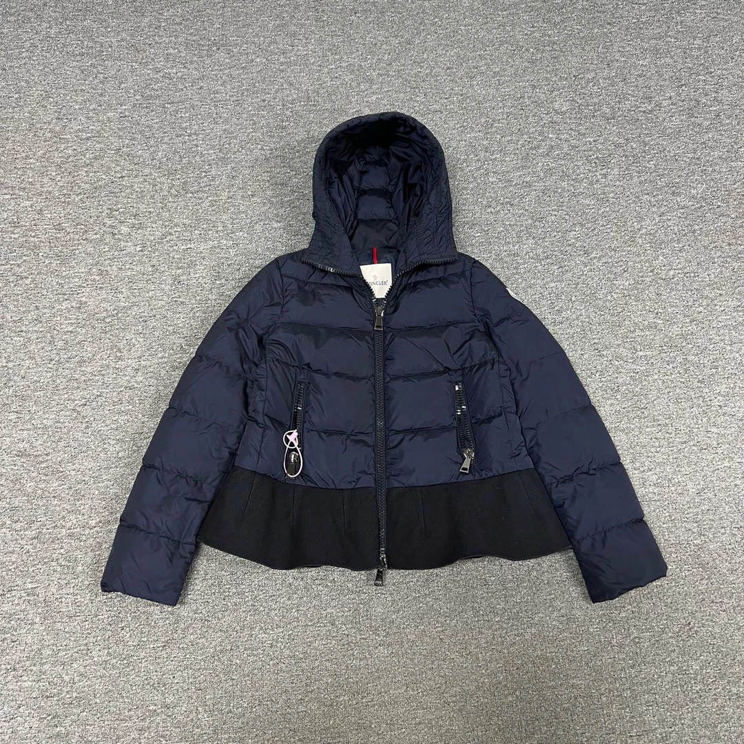 99新 AMIPARIS 蒙口 裙摆羽绒服 1码